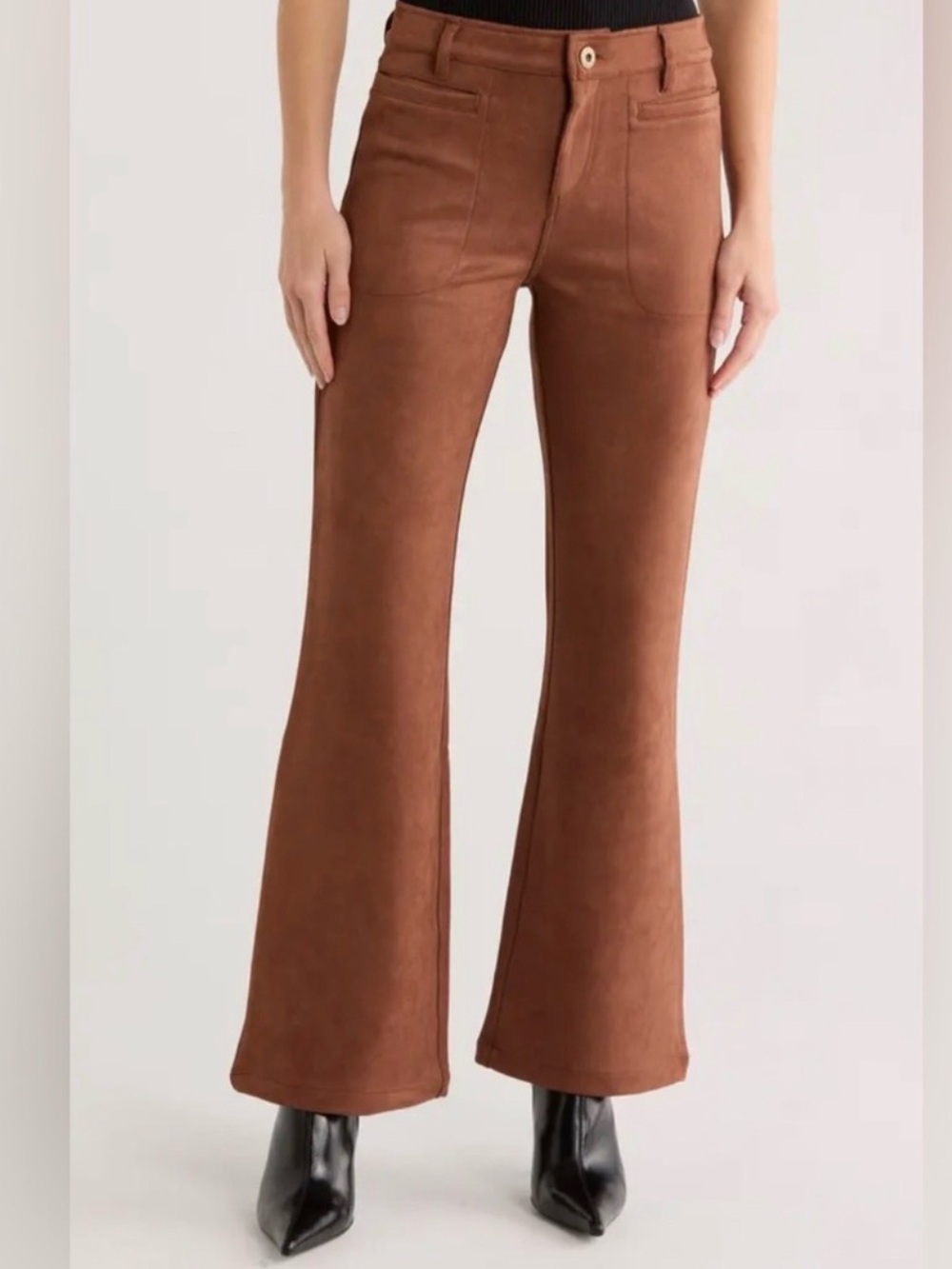 Sanctuary Tan Flare Pants NWT